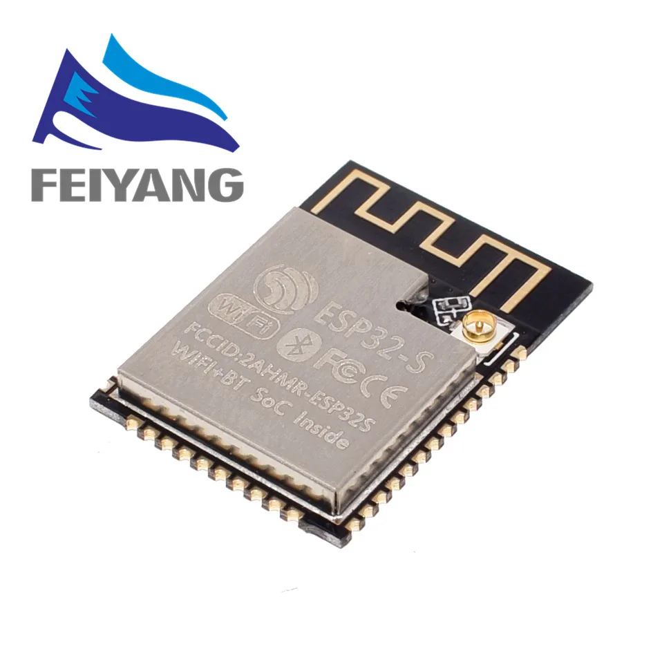 ESP32 ESP-32 Беспроводной модуль ESP32-S ESP-WROOM-32 ESP-32S с 32mbits PSRAM IPEX/антенна PCB с модуль флэш-памяти объемом 4 Мб