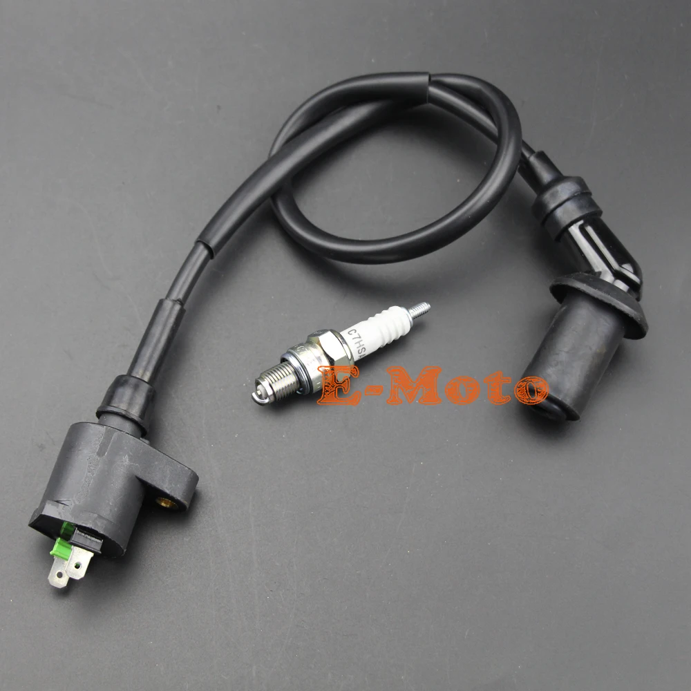 Катушка зажигания C7HSA для питбайка Свеча 50 куб. См 70 90 110 125 140 150 160 См|ignition coil|spark plug