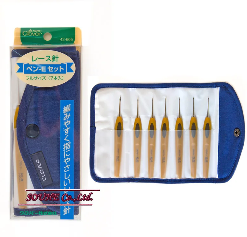 Buy Japanese Clover Soft Touch "Steel" Crochet Hook