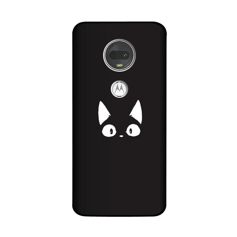 Мягкий силиконовый чехол QAQsam для Motorola Moto G7 G 7 Plus Play power с рисунком для Motorola Moto G7 Play Coque - Цвет: 10