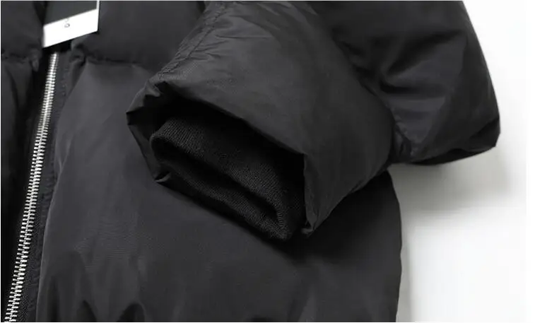 Новая мода Свободный натуральный мех енота воротник пуховик Женское пальто парка куртка