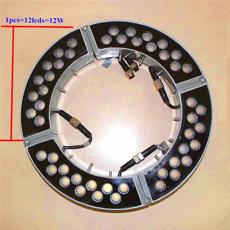 Светодиодный светильник для дерева, открытый водонепроницаемый IP67 12 Вт DC24V AC220V, беседка, дерево, пейзаж, проекционный светильник, праздничное рождественское освещение