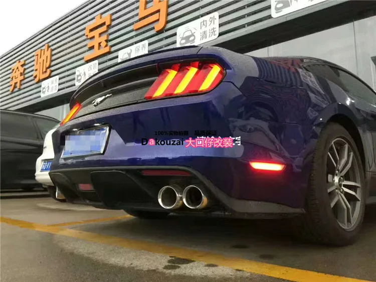 

Fit for FORD MUSTANG GT350R carbon fiber Rear diffuser bumper rear lip rear spoiler