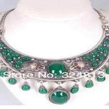 Мужская тибетская серебряная подвеска дракон ожерелье#1209