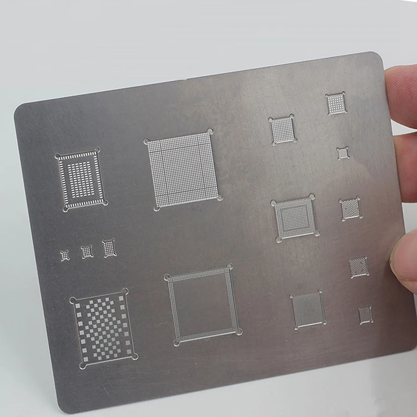3D IC чип наборы трафаретов для пайки BGA набор A8 A9 A10 A11 трафарет оловянные пластины