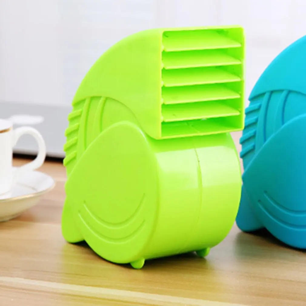 

Creative Conch-Shaped USB Battery Dual-use Desktop Leafless Fan Quality Assurance Convenient