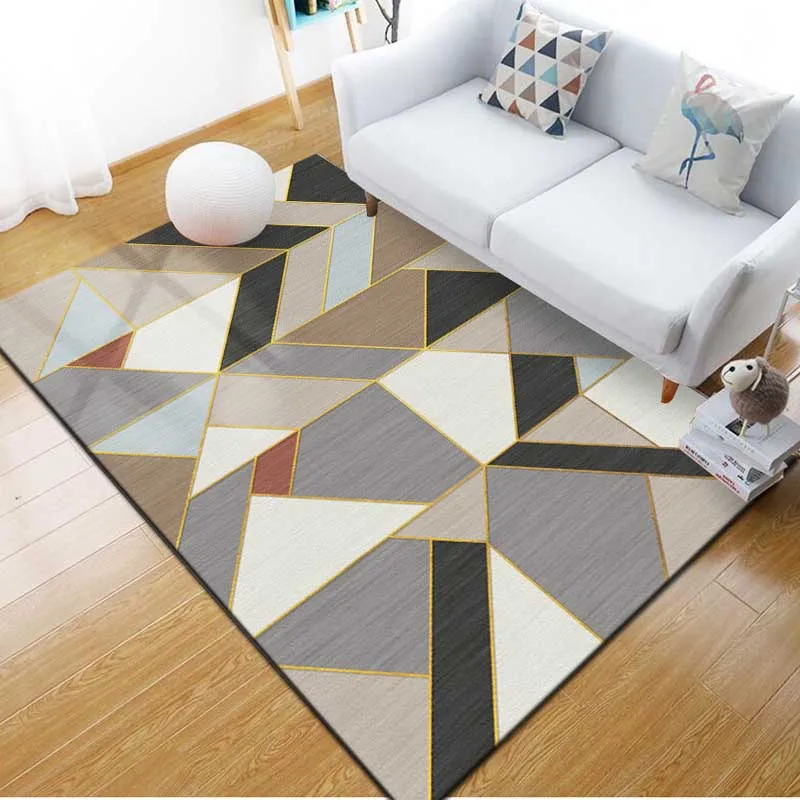 

Simple Nordic Carpet Livingroom Home Soft Bedroom Carpets Sofa Coffee Table Rug Study Floor Mat Kids Crawling Rugs Fashion Mats