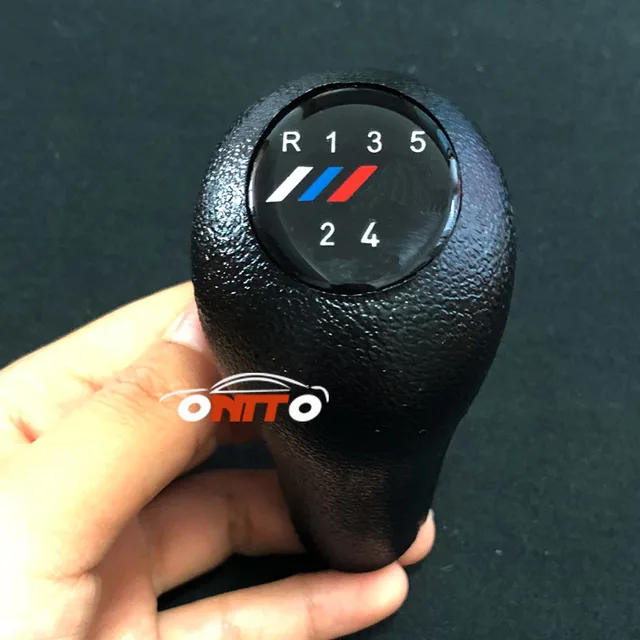 10pcs/lot Carbon /Wood Car Gear Shift Knob 5/6 Speed for bmw F10 F20