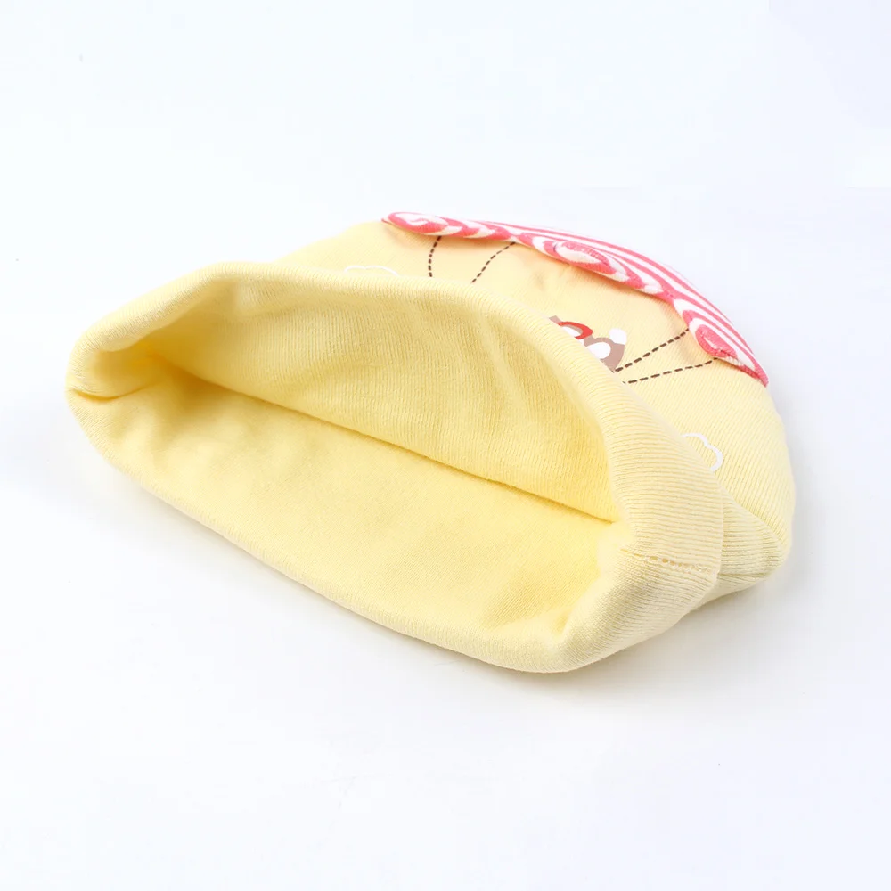 Thick Cotton Baby Hat For Newborn Girls Monkey Cow Cartoon Baby Beanie Warm Soft Newborn Boys Hat Autumn Winter Baby Accessories (3)