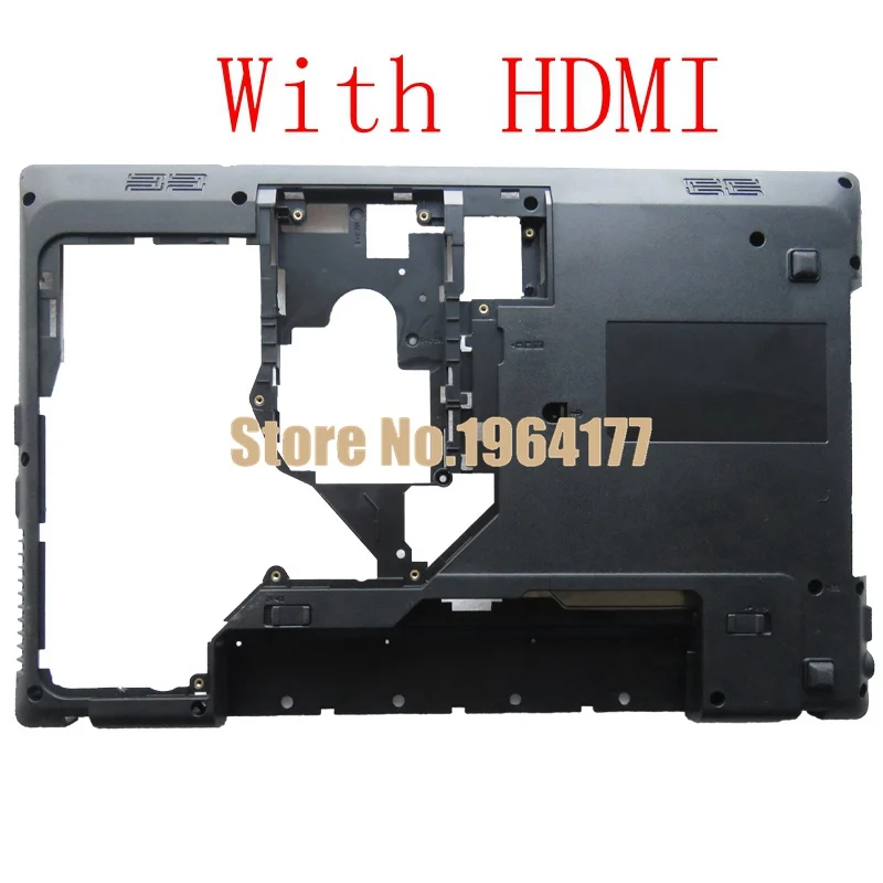 Новая нижняя крышка ноутбука Lenovo G570 G575 G575GX G575AX Нижняя корпуса черного цвета HDMI