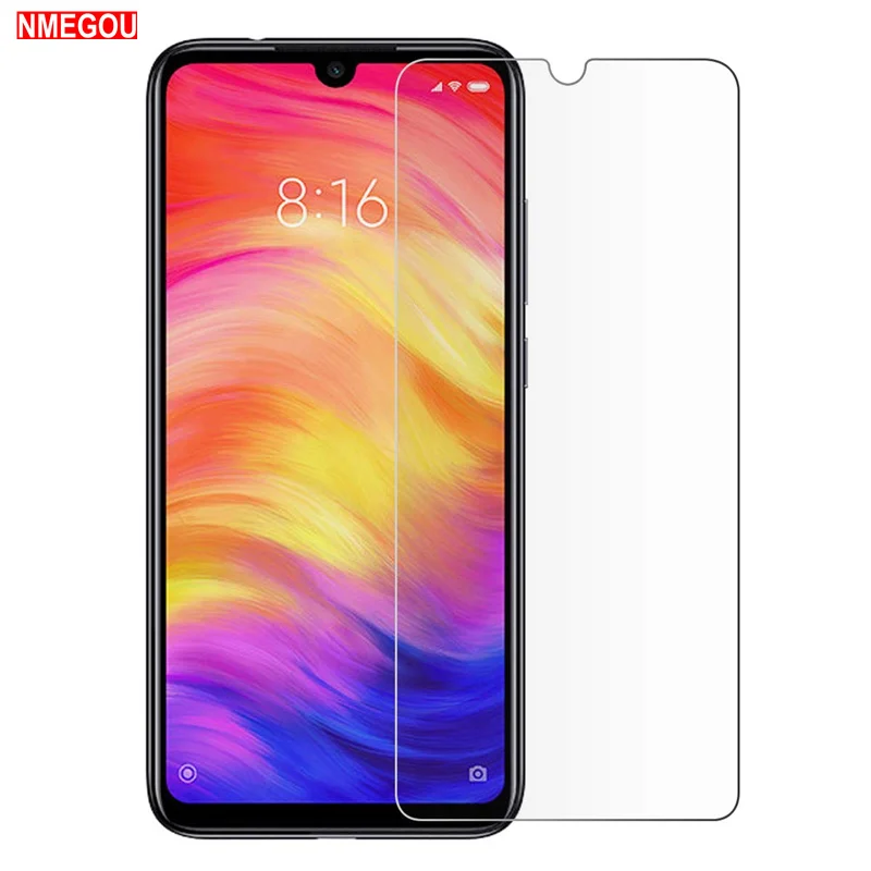 Прозрачный стеклянный чехол для Xiaomi Redmi Note 7 защитный экрана Xaomi Xiomi Red Mi Note7