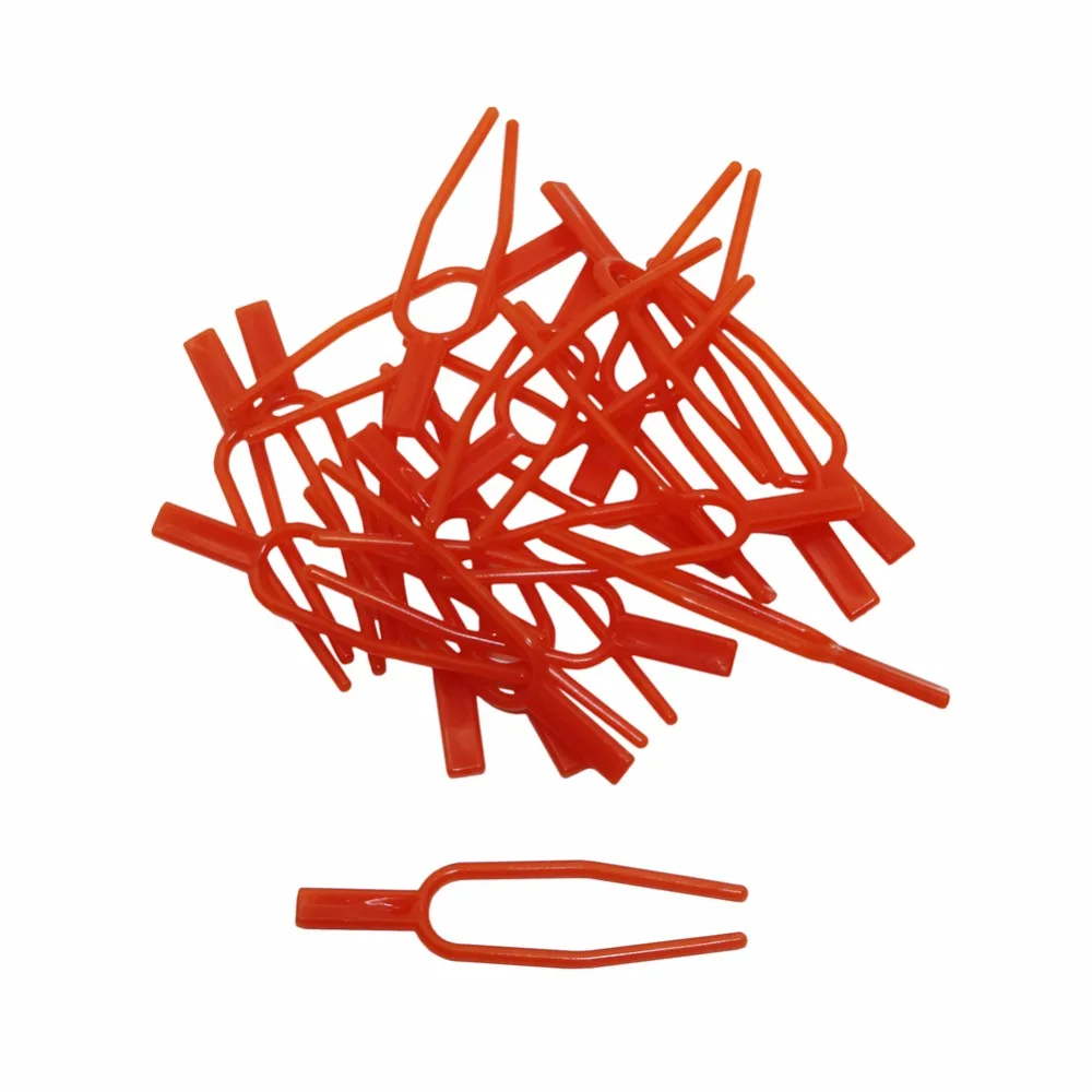 Практичные зажимы для крепления столонов вилки клубники пластиковый прочный