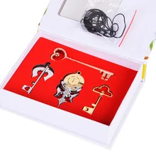 Nisekoi Ichijyo Raku Kirisaki Chitoge брелок ожерелье коробка с переключателями