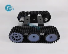 T101-P Caterpillar Tank Chassis Robot Intelligent Car with Version 33 motor