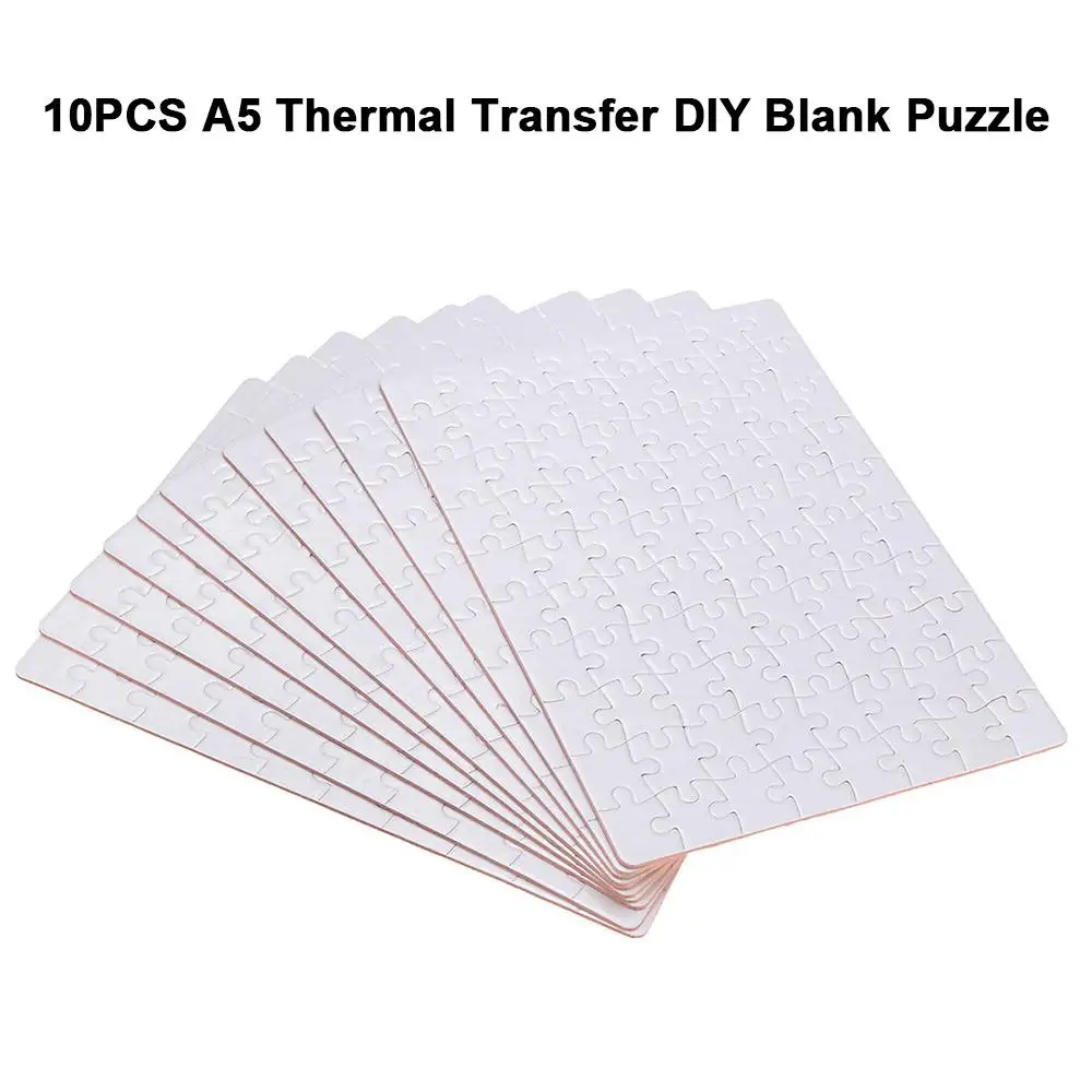 

Heat Presses Transfer DIY Puzzle DIY Paper Playthings Toy Sublimation Printable Puzzle Solid Fun