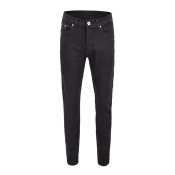 

Skinny Fit Basic Stretch Denim Jeans Streetwear High Quality Black Biker Jeans