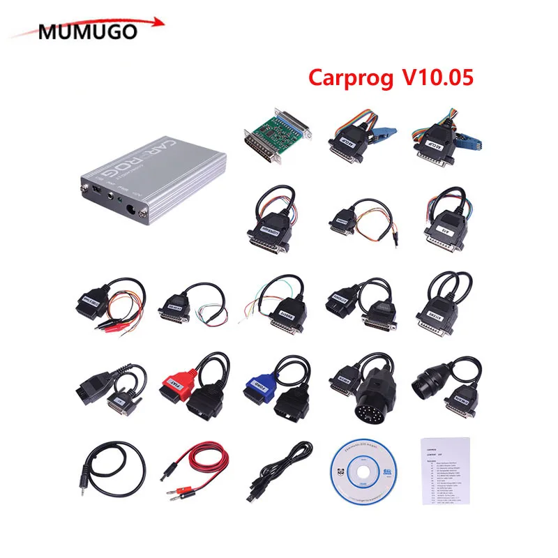 

New V10.05 CARPROG Full Set Programmer with All Software radios, odometers, dashboards, immobilizers Carprog ECU Chip Tunning