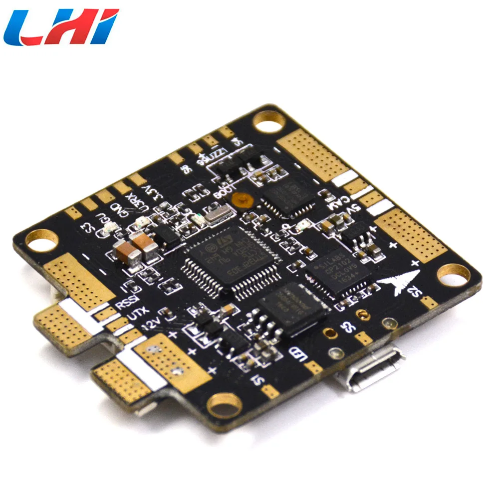 

Fpv quodcopter HGLRC F3 V3.1 PRO FPV Flight Controller Integrated OSD PAL Current Meter 12V 5V BEC + PDB 2S-6S