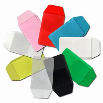 

500 PCS Scrub Transparent Doctors Nurses Dedicated Pen Bag Practical Pen Inserted Leak-Proof PVC Material Hospital Supplies