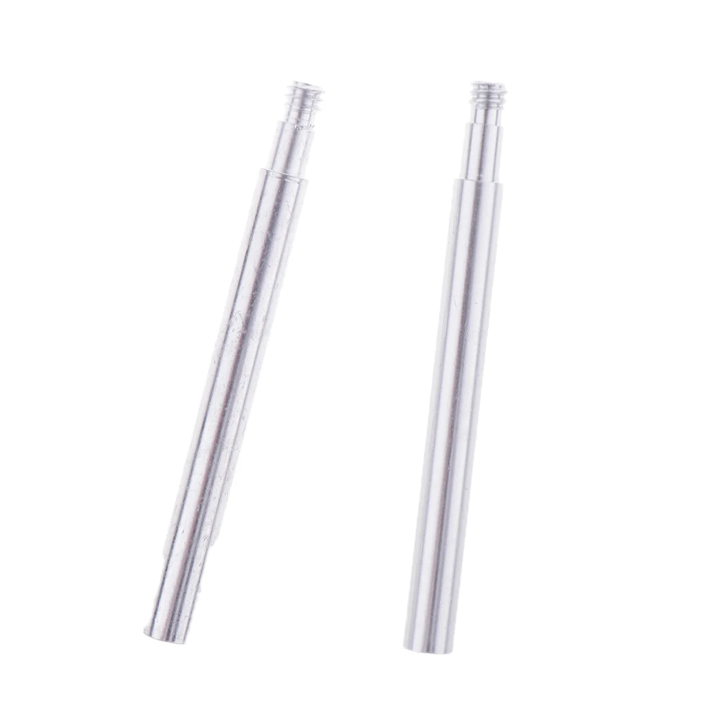 2pcs Bike Bicycle 70mm 2.76'' Alloy Presta Valve Extender French-Valve Adapter Extension Tube Accessories