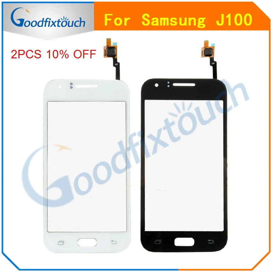 Сенсорный экран 4 3 дюйма для Samsung Galaxy J1 J100F J100 J100H дигитайзер сенсорный переднее