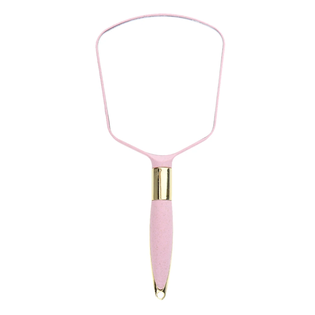 Plastic Handheld Makeup Cosmetic Mirrors For Vanity Home Salon Travel