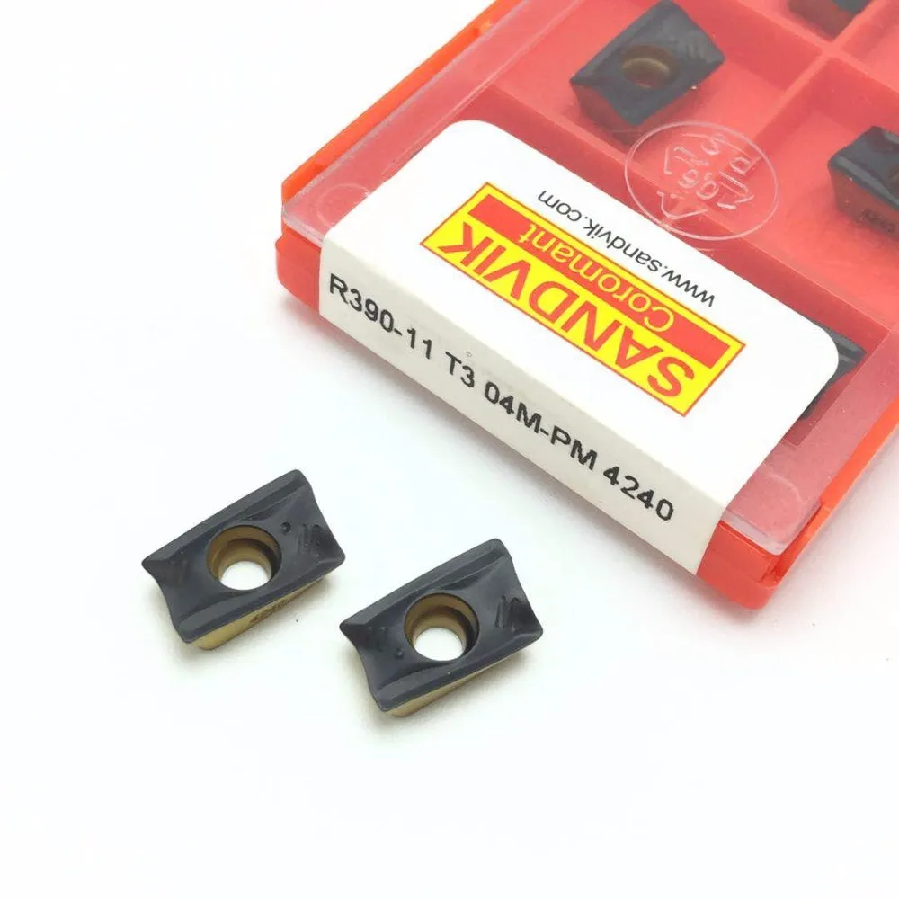 Break Lathe Sandvik 10Pcs R290-12T308M-PM 4240 New CNC Carbide