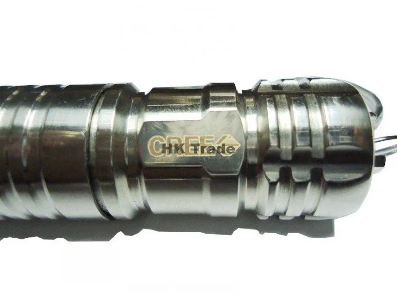 TrustFire мини 02 Cree T6 1000LM новейшего дизайна с нержавеющей сталью светодиодный фонарик