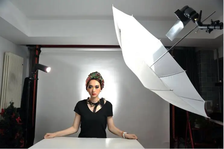 SUT 33 NiceFoto (83 см) Аксессуары для освещения фотосъемки прозрачный зонт 83 см|umbrella