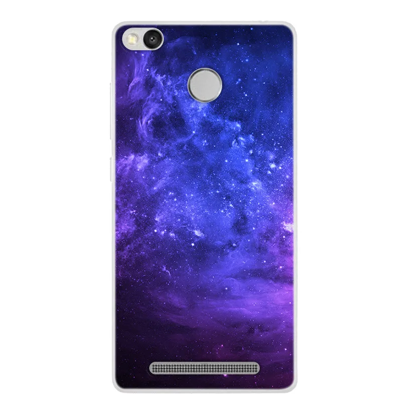 Silicone Case For Xiaomi redmi 3 S 3S 3X 3 Pro Soft Space Art Print Back Cover For Xiaomi redmi 3S 3Pro Clear bumper Phone Case leather case for xiaomi Cases For Xiaomi