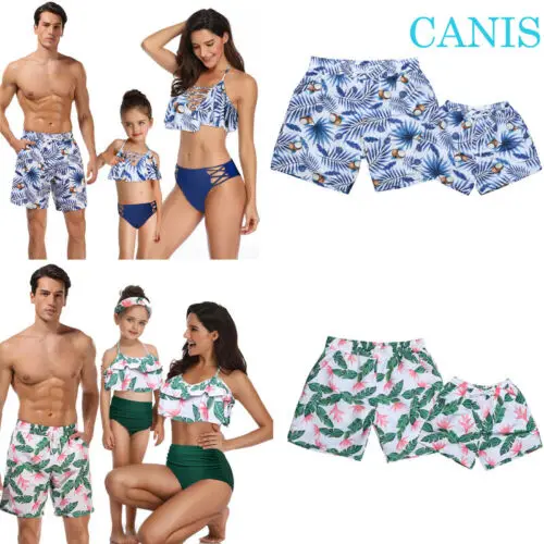 Быстросохнущие плавательные шорты для мужчин и мальчиков летние пляжные купания