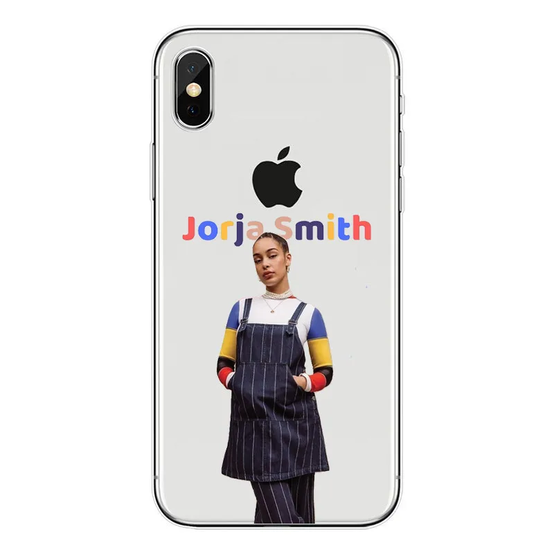 Силиконовый прозрачный чехол Jorja Smith для Iphone 6X8 7 5 4 Plus 10 XR Max Funda Coque Lost & Found Smith|Сумки