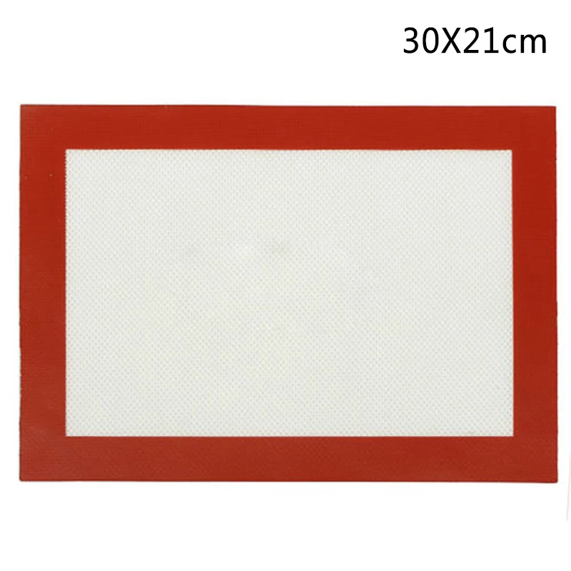 

Multi-Size Silicone Baking Mat Oven Baking Tray Sheet Pad Bakeware Home Use Hot