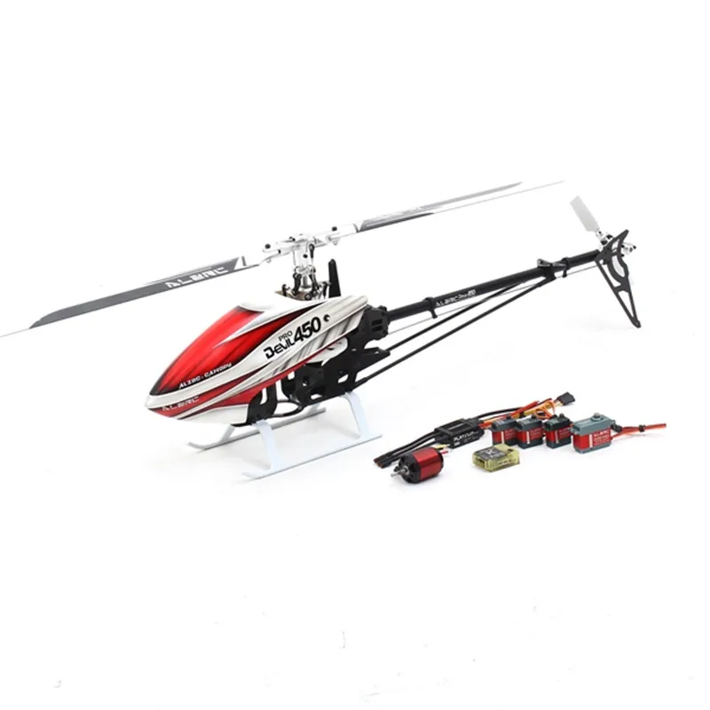 ALZRC Devil 450 Pro V2 SDC/DFC RC Helicopter Super Combo For RC Toys