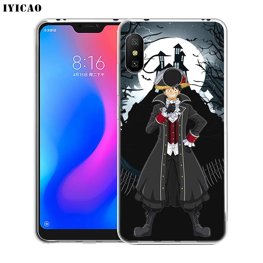 IYICAO Цельный Мягкий силиконовый чехол для телефона Luffy Xiaomi Redmi 4A 5A 6A Note 7 6 5 Pro Plus 4X