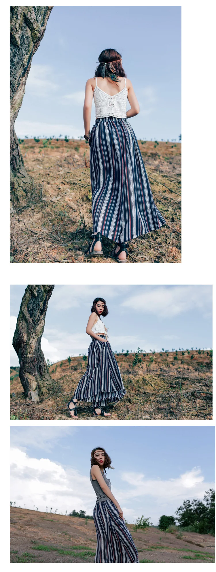 Y002 striped wide leg pants (5)