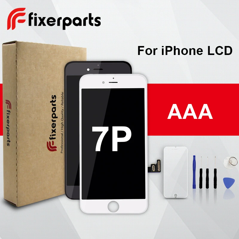 

1pcs Grade AAA LCD For iphone 7p Display Touch Screen Digitizer Replacement Full Assembly for iPhone 7 plus lcd With Tools Kit