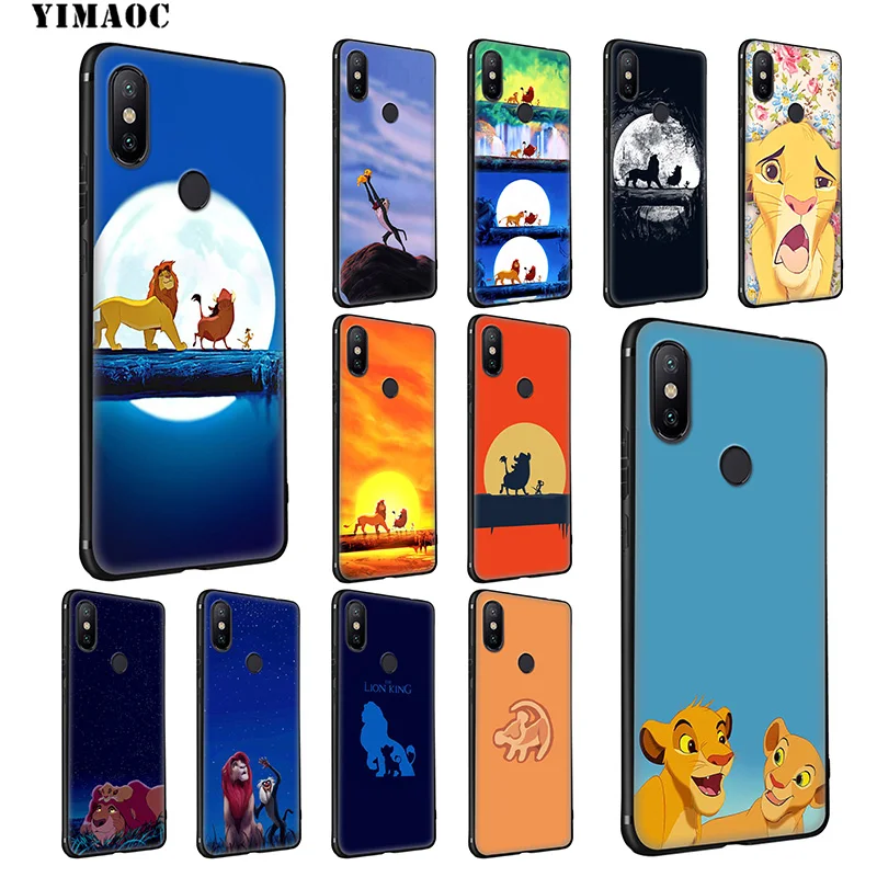 Yimaoc Король Лев мультяшный Мягкий силиконовый чехол для Xiaomi Redmi 7A Note 7 6 6A 5 4 4X 4A 5A S2