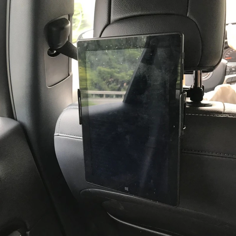 Автомобильный держатель на заднее сиденье для телефона от 4 до 11 дюймов, держатель для планшета, вращающийся на 360 градусов, автомобильный держатель для планшета для iPad, iPhone, подставки для планшета