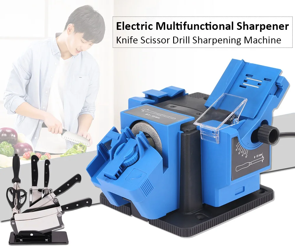Electric Multi-task Sharpener Knife Scissor Drill Sharpening Machine