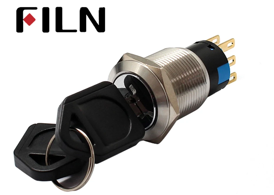 19mm on off key switch
