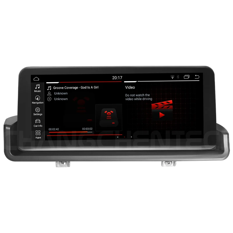  LHD E90 E91 E92 E93 Android 9 GPS Navigation Car Multimedia Radio with 64G rom 1920x720 HD Black Sc