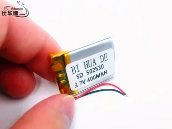 

Li-Po 10pcs 3.7V lithium polymer battery battery 502530 052530 400mah MP3 MP4 MP5 cell battery small toys