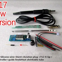 DIY наборы Цифровой паяльник станция контроллер температуры наборы для T12 ручка