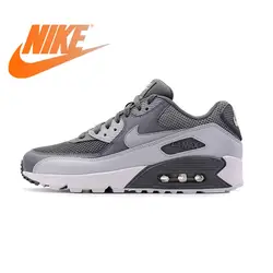 Оригинальные аутентичные NIKE мужские AIR MAX 90 ESSENTIAL дышащие кроссовки спортивные уличные удобные 537384-073