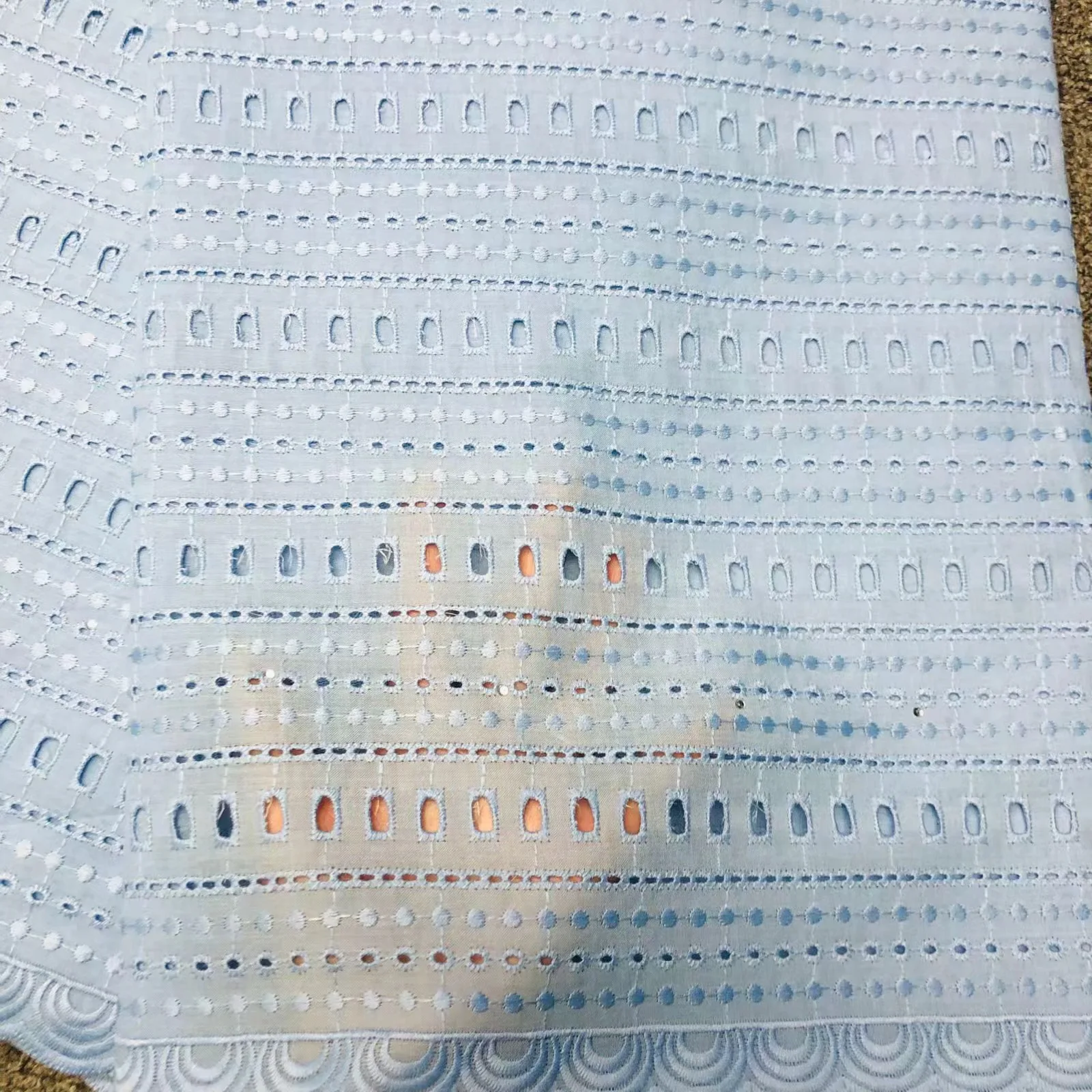 

BEAUTIFICAL African lace fabrics nigerian dry cotton lace for wedding 5yards/lot Latest design swiss voile lace fabric ML19R153