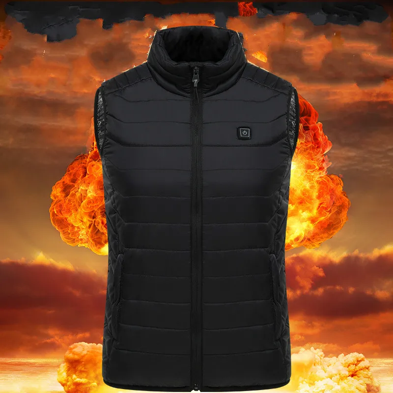 

2018 new red vest men winter autumn sleeveless jacket solid cotton waistcoat with zipper plus size 5XL casual short jackets