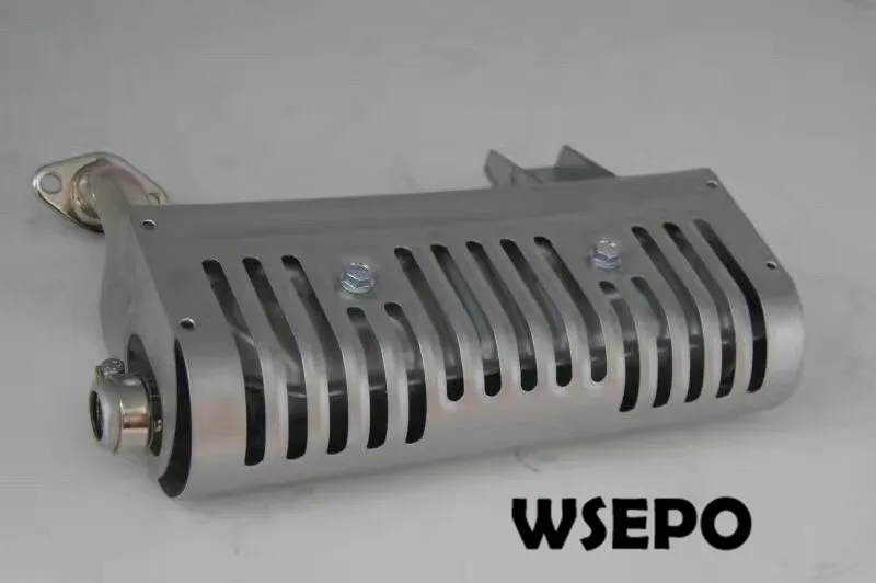 Глушитель бензинового двигателя gx390