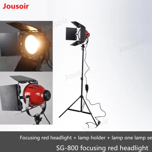

SG-800 Focusing Red Headlight + Light Stand + Light Tube One Light Set Micro Movies Film Photography Soft Light CD50 T08