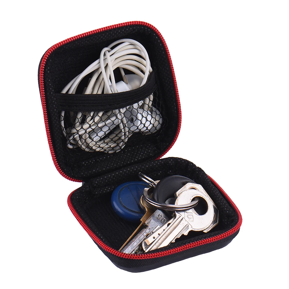 

KZ Earphone Wire Storage Box Data Line Cables High End Headphones Container Case Earbuds SD Card Bag (Without Earphone)